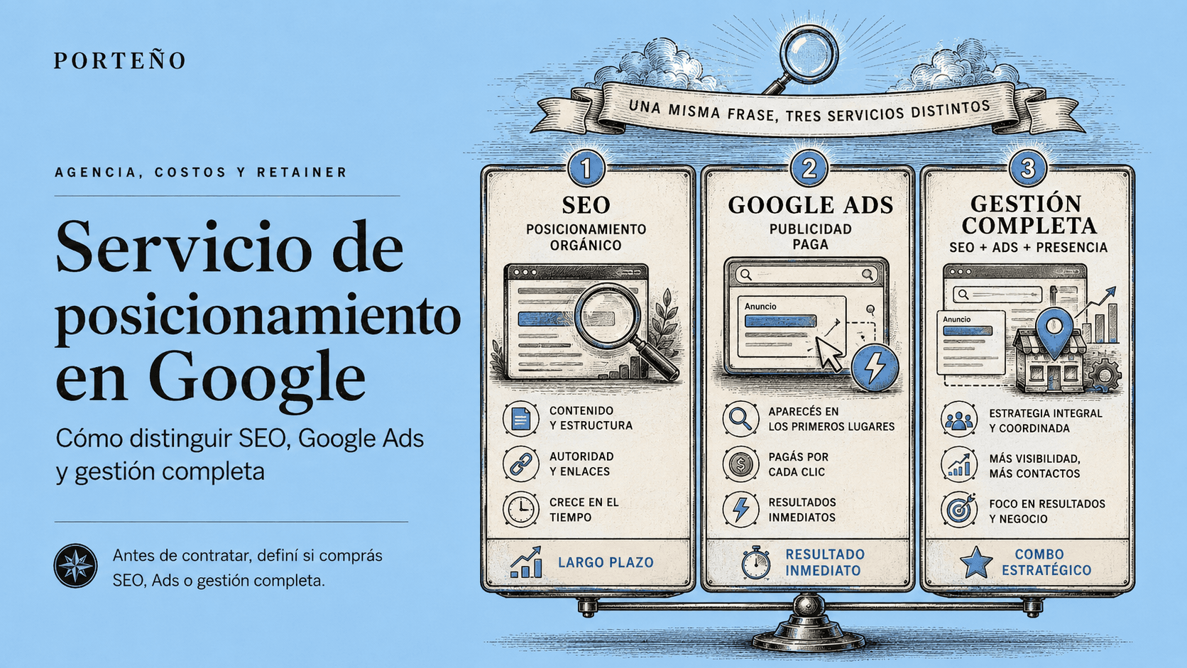 Servicio de posicionamiento en Google: por qué no vende